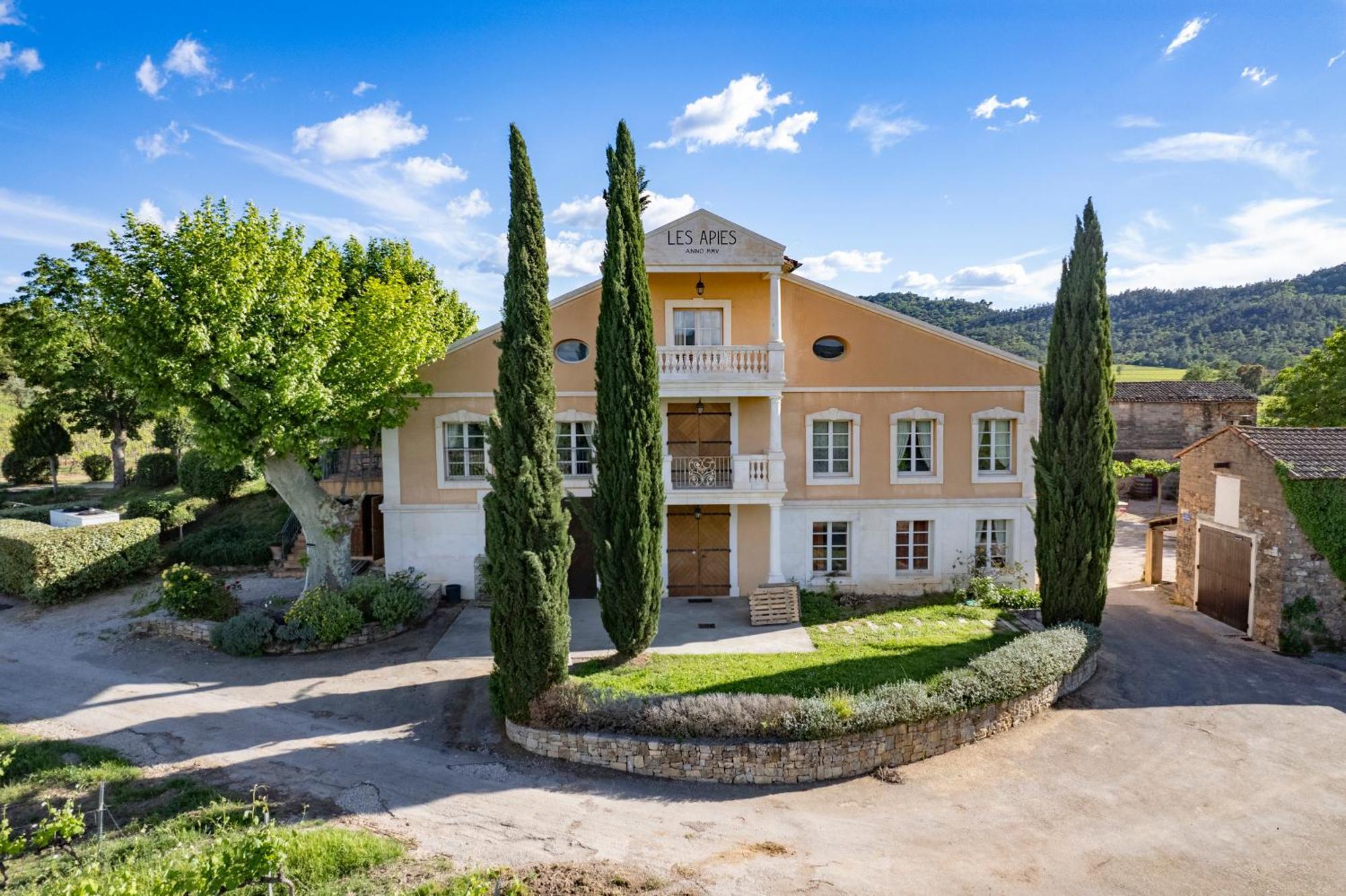 Gite Vert D'Olive Au Milieu Des Vignes - Chateau Les Apies Les Arcs-sur-Argens Buitenkant foto